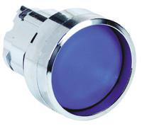 zb4ba66 Schneider Electric Harmony XB4 Series Blue Spring Return Push Button Head, 22mm Cutout, IP66, IP67, IP69K