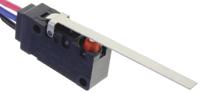 d2vw-01l1b-1mchn Omron Long Hinge Lever Micro Switch, Pre-wired Terminal, 100 mA @ 30 V dc, SPDT, IP67