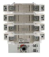 3841-6010 Socomec Fuse Switch Disconnector, 4 Pole, 100A Max Current