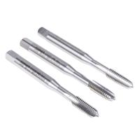 e500-60-x-100-3fl-set3 Dormer Tap Set HSS 3-Piece 1mm Pitch Metric Standard Hand Tap M6 Thread