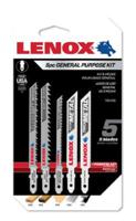 1994456 Lenox, 6, 10, 14, 20, 24 Teeth Per Inch Multiple Materials Jigsaw Blade