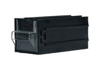 280-6431 RS PRO 1 Drawer Unit, Polystyrene, 56mm x 56mm x 133mm, Black, Transparent