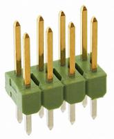 826632-4 TE Connectivity AMPMODU MOD II Series Straight Through Hole Pin Header, 8 Contact(s), 2.54 mm Pitch, 2 Row, Unshrouded