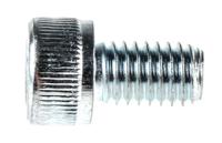 483-8304 RS PRO Bright Zinc Plated Steel Hex Socket Cap Screw, DIN 912, M6 x 10mm