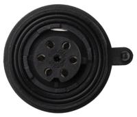 px0744s Bulgin Circular Connector, 7 Contacts, Panel, Standard Connector, Socket, Female, IP68, Standard Buccaneer Series