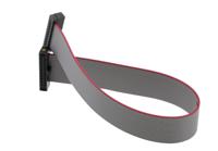 ffsd-10-d-0600-01-n Samtec FFSD Series Flat Ribbon Cable, 20-Way, 1.27mm Pitch, 150mm Length, Tiger Eye IDC to Tiger Eye IDC
