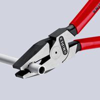 02-01-200 Knipex Combination Pliers, 200 mm Overall, Straight Tip