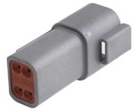 dt04-4p Deutsch, DT Automotive Connector Socket 4 Way DT04-4P