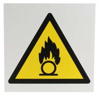 813-4568 RS PRO Hazardous Substances Hazard Warning Sign