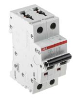2cds252001r0377-s202-k6 ABB System Pro M Compact S200 MCB, 2P, 6A Curve K, 400V AC, 125V DC, 6 kA Breaking Capacity