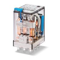 553381100000 Finder Plug In Relay, 110V ac Coil, 10A Switching Current, 3PDT, 3PDT