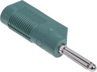 930729104 Hirschmann Test & Measurement Green Male Banana Plug - Screw, 60V dc