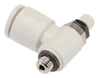 as1211f-m5-06 SMC AS Series Threaded Speed Controller, 6mm Tube Inlet Port x 6mm Tube Outlet Port