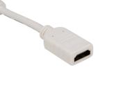 182-8899 RS PRO Male DisplayPort to Female HDMI, PVC  Cable, 150mm
