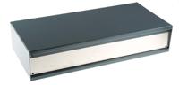 232-298 RS PRO Grey, Aluminium & Steel Instrument Case, 432 x 200 x 88mm