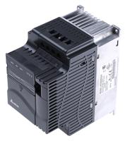 vfd022e43a Delta Electronics Inverter Drive, 2.2 kW, 3 Phase, 460 V ac, 7.1 A, VFD-E Series