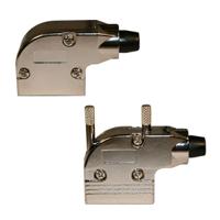 981-009-030r121 Norcomp 981 Series Zinc Right Angle D Sub Backshell, 9 Way