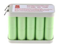 777-0393 RS PRO 24V NiMH Rechargeable Battery Pack, 3.2Ah - Pack of 1