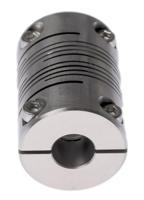 703253232 Huco Beam Coupling, 25mm Outside Diameter, 10mm Bore, 38.1mm Length Coupler