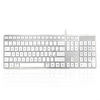 kybac301-ucmc-it Ceratech 301C MAC Wired USB Mac Keyboard, QWERTY, White