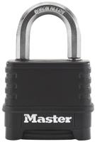m178eurdcc Master Lock Padlock Zinc Padlock, 9mm Shackle, 57mm Body