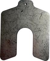 81554 Steel Shim, 125mm x 125mm x 2mm