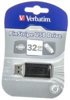 49064 Verbatim PinStripe 32 GB USB 2.0 USB Stick