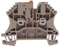 1855610000 Weidmuller  WTR Series Brown, 2.5mm², Single-Level, Screw Termination