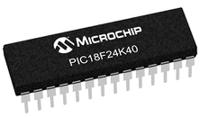 pic18f24k40-isp Microchip PIC18F24K40-I/SP, 8 bit PIC, PIC18F24K40 Microcontroller, 64 MHz, 16kB FLASH, 28-Pin SPDIP
