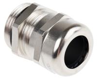 53112240 Lapp SKINTOP Series Metallic Nickel Plated Brass Cable Gland, PG16 Thread, 8mm min., 14mm max., IP68