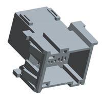 1-967626-4 TE Connectivity, Timer Automotive Connector Plug Grey Plug-In 9 Way
