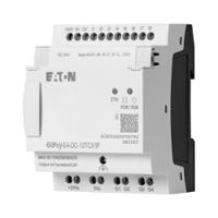 197507-easy-e4-dc-12tcx1p Eaton EasyE4 Series Control Relay, 0 V Supply, Relay Output, 4-Input, Analog Input