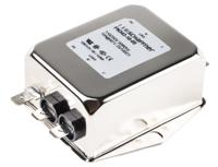 fn343-10-05 Schaffner, FN 343 10A 250 V ac 400Hz, Chassis Mount EMI Filter, Tab