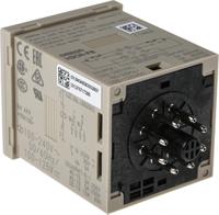 h3cr-f8-100-240vac100-125vdc Omron H3CR Series DIN Rail, Panel Mount Timer Relay, 100 → 240V ac, 2-Contact, 0.05 s → 300 h,