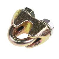 197-0130 RS PRO Steel 5mm Diameter Wire Rope Clamp