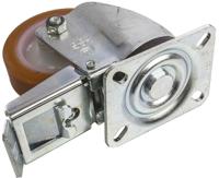 19878-fr LAG Braked Swivel Castor Wheel, 200kg Capacity, 100mm Wheel