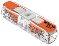 221-2401 WAGO, 221 Wire Splice Splice Connector, Clear Insulation 4 mm²