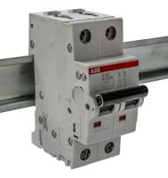 2cds252001r0577-s202-k50 ABB System Pro M Compact S200 MCB, 2P, 50A Curve K, 400V AC, 125V DC, 10 kA Breaking Capacity