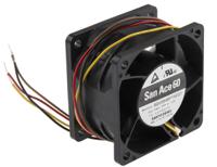 9gv0648p1h031 Sanyo Denki San Ace 9GV Series Axial Fan, 48 V dc, DC Operation, 129m³/h, 24W, 500mA Max, 60 x 60 x 38mm
