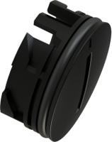 cnb-bp Flexicon Circular Lid, Blanking Plug, Nylon 6, Black