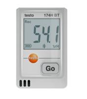 0572-1743-01 Testo TESTO 174 H BT Temperature & Humidity Data Logger Data Logger, Bluetooth, 2 Input Channel(s) - UKAS Calibration