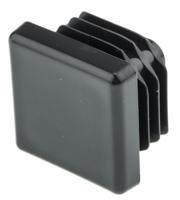629-0142 RS PRO Black Square Tube Plug, 25mm