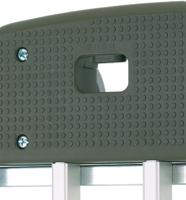 330-3740 RS PRO Foldable Flatbed Platform Trolley, 930 x 440 x 570mm, 150kg Load