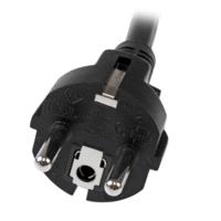 pxteuc192m StarTech.com Right Angle CEE 7/7 Plug to Straight C19 Socket Power Cord, 2m