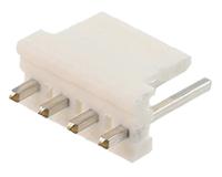 640445-4 TE Connectivity MTA-156 Series Straight Through Hole Pin Header, 4 Contact(s), 3.96 mm Pitch, 1 Row, Unshrouded