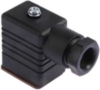 932977100-gm-209-nj-black Hirschmann GM 2P+E DIN 43650 B, Female Solenoid Valve Connector, 250 V Voltage