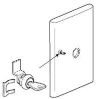 4-013-91 Legrand Key Lock for use with DRIVIA cabinets