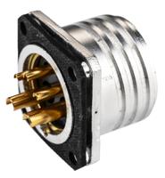 sl-em-25-d Amphenol Socapex Circular Connector, 5 Contacts, Panel, Standard Connector, Socket, Male, IP67, SL61 Series