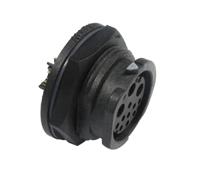 dd-12rmfs-qc8001 Amphenol Industrial Circular Connector, 12 Contacts, Cable, Standard Connector, Socket, Female, IP68, X-LOK Series