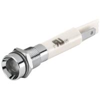 17-120354 EAO 17-12 Series Green, Red Panel Mount Indicator, 24, 8 Mounting Hole Size, Plug-In Termination, IP40, IP65